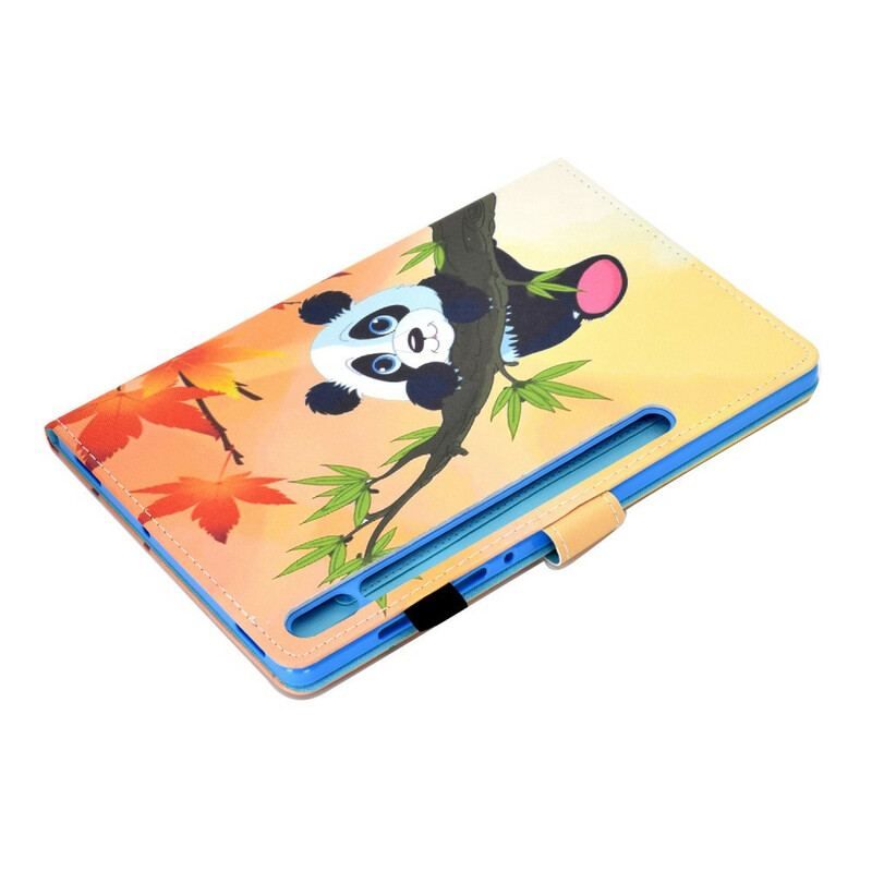 Housse Samsung Galaxy Tab S8 / Tab S7 Mignon Panda