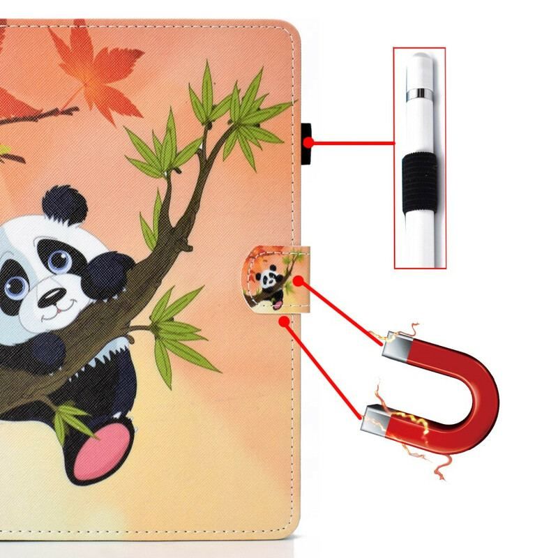 Housse Samsung Galaxy Tab S8 / Tab S7 Mignon Panda