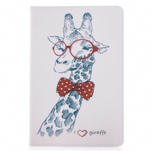 Housse Samsung Galaxy Tab S8 / Tab S7 Motif Imprimé Girafe