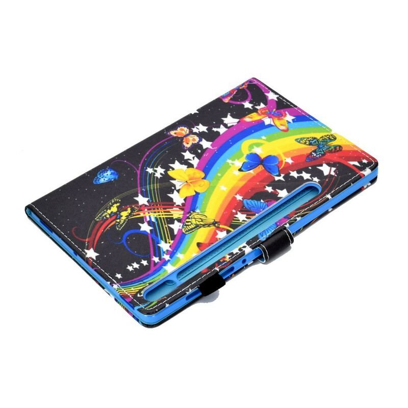 Housse Samsung Galaxy Tab S8 / Tab S7 Papillons Butterfly