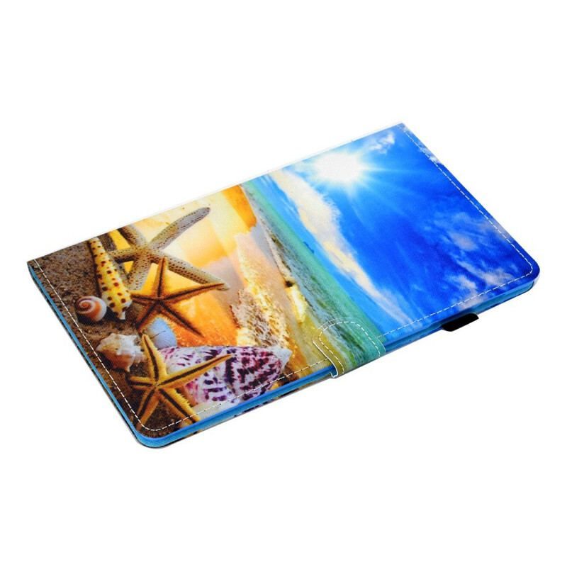 Housse Samsung Galaxy Tab S8 / Tab S7 Plage Fun