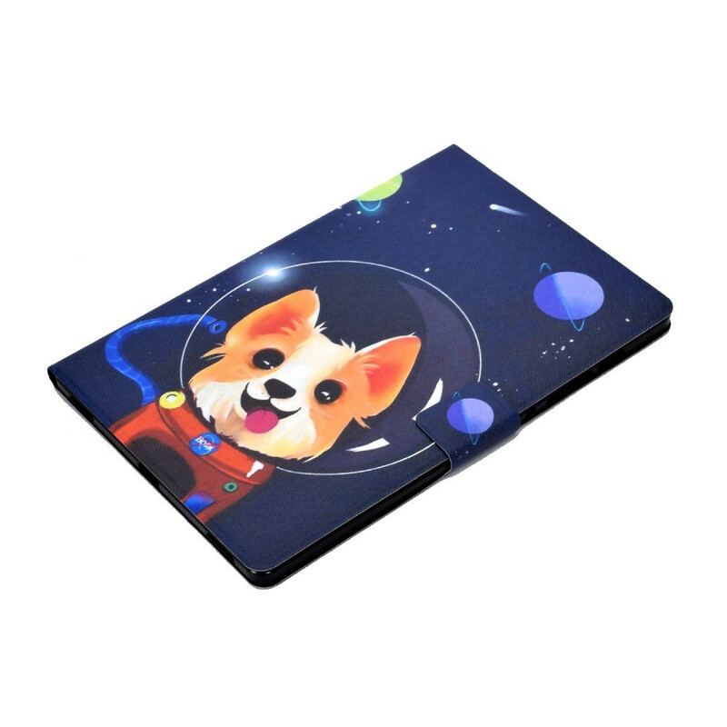 Housse Samsung Galaxy Tab S8 / Tab S7 Space Dog