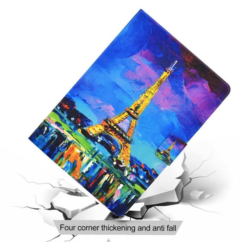 Housse Samsung Galaxy Tab S8 / Tab S7 Tour Eiffel