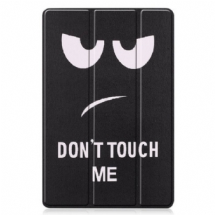 Smart Case Samsung Galaxy Tab S8 / Tab S7 Porte-Stylet Don't Touch Me