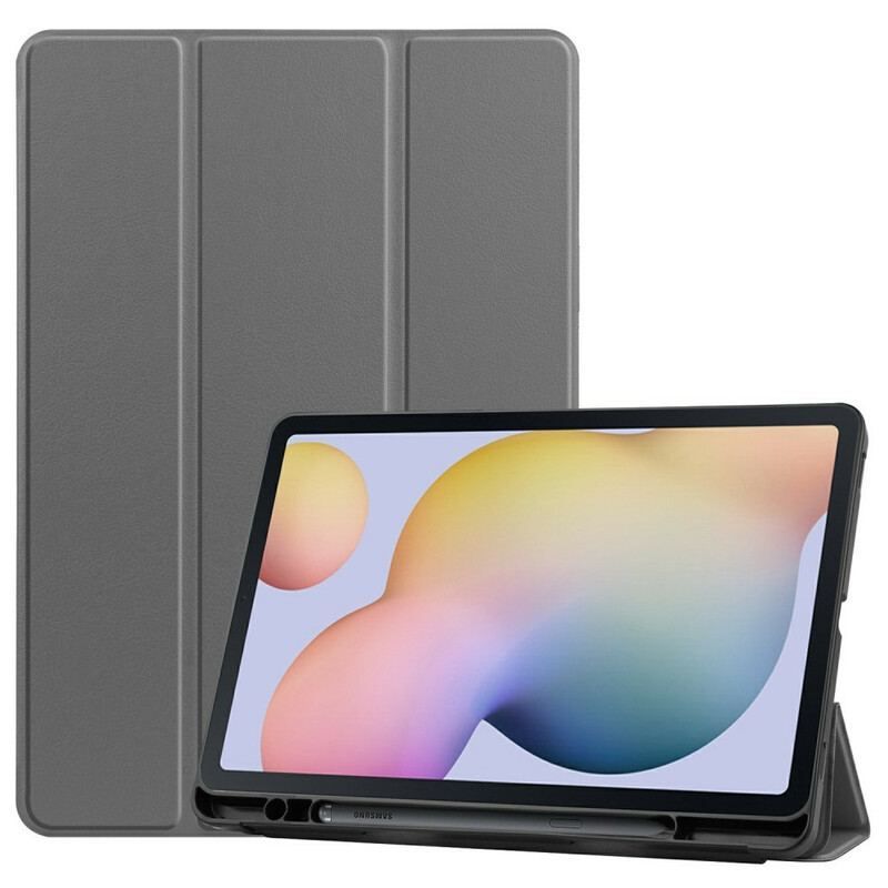 Smart Case Samsung Galaxy Tab S8 / Tab S7 Trois Volets Porte-Stylet