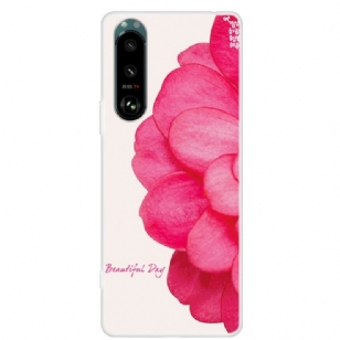 Coque Sony Xperia 5 III Beautiful Day fleur