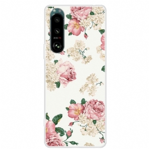 Coque Sony Xperia 5 III Fleurs