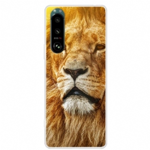 Coque Sony Xperia 5 III Golden Lion