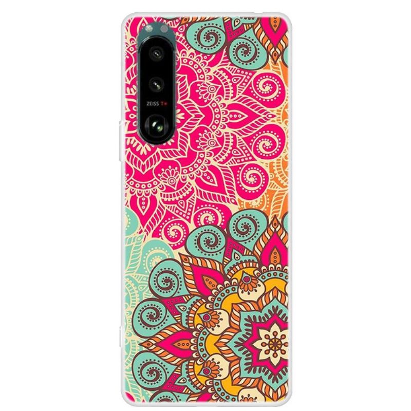 Coque Sony Xperia 5 III Mandala Rétro