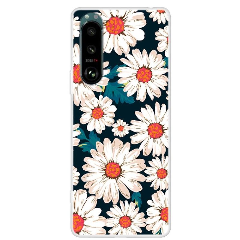 Coque Sony Xperia 5 III Marguerites