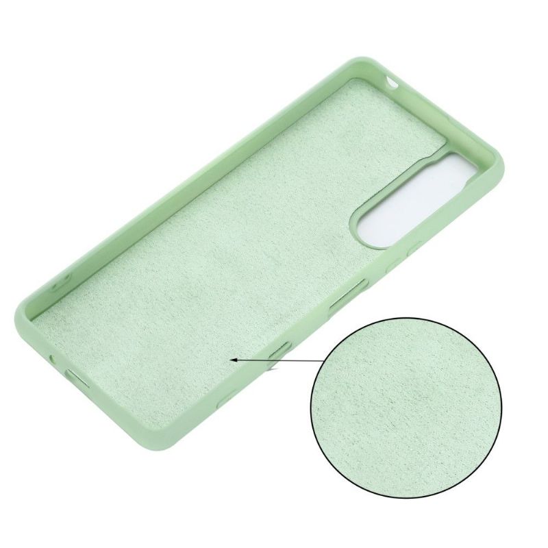 Coque Sony Xperia 5 III Puro silicone liquide