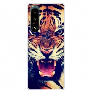 Coque Sony Xperia 5 III Tigre Féroce