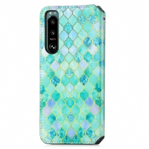 Housse Sony Xperia 5 III motif arabesque