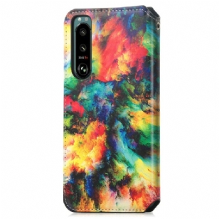 Housse Sony Xperia 5 III Nuage iridescent