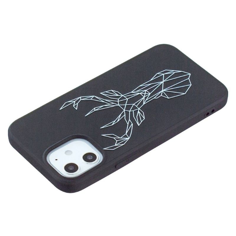 Coque iPhone 12 Pro / 12 Cerf Origami