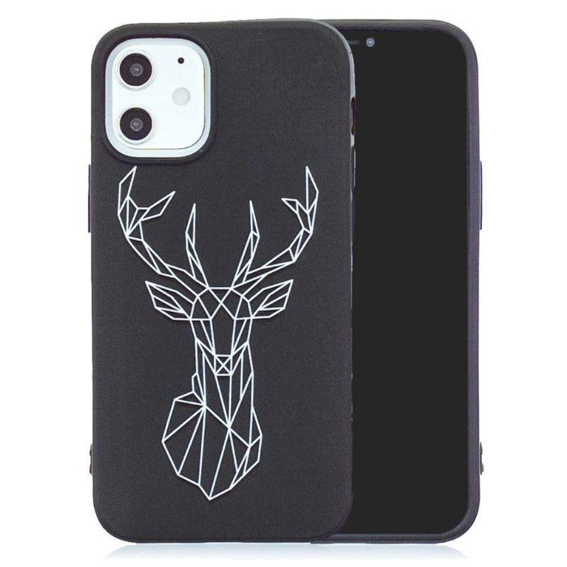 Coque iPhone 12 Pro / 12 Cerf Origami