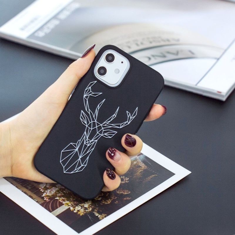 Coque iPhone 12 Pro / 12 Cerf Origami