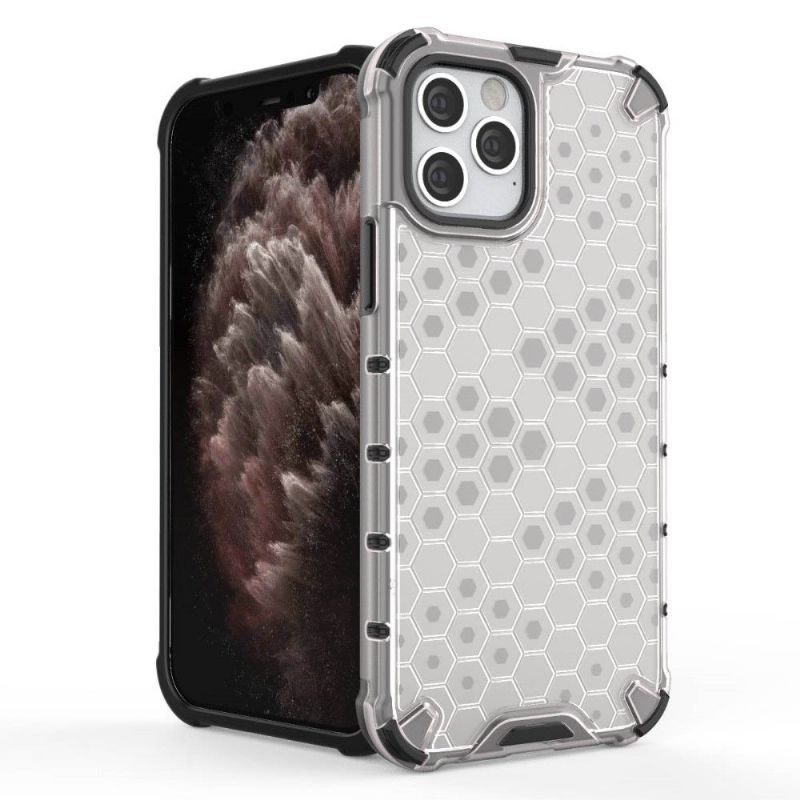 Coque iPhone 12 / 12 Pro Design Nid d'abeille