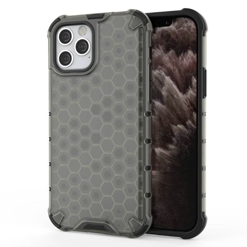 Coque iPhone 12 / 12 Pro Design Nid d'abeille