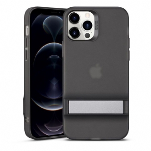 Coque iPhone 12 / 12 Pro ESR transparent avec support métal