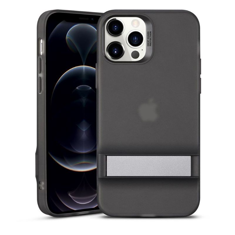 Coque iPhone 12 / 12 Pro ESR transparent avec support métal