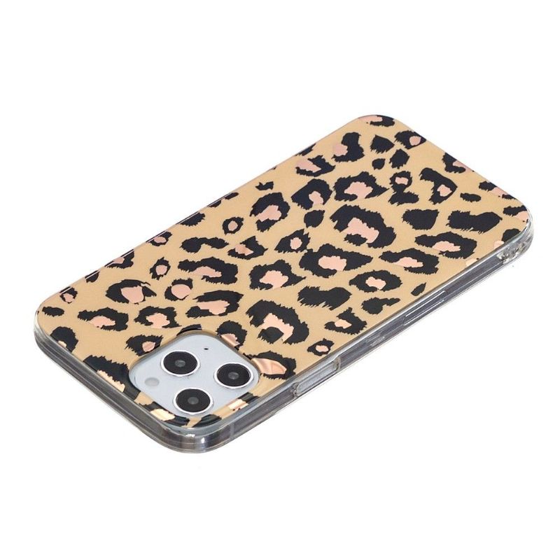 Coque iPhone 12 Pro Flexible Léopard