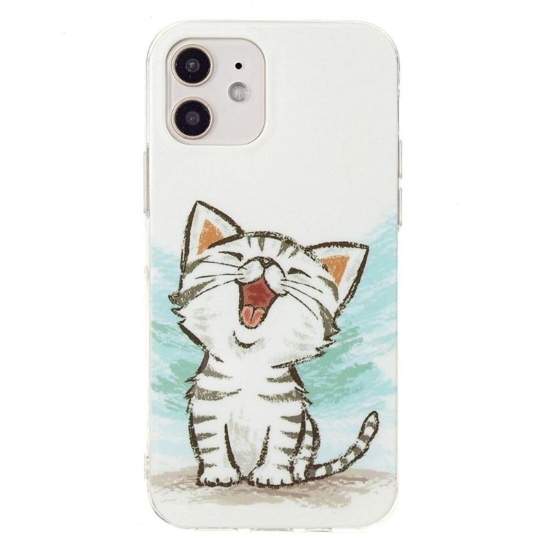 Coque iPhone 12 / 12 Pro Fluorescente Chat content