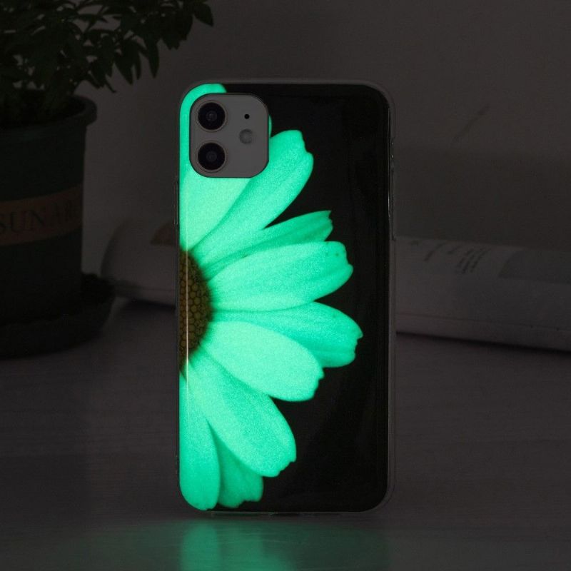 Coque iPhone 12 / 12 Pro Fluorescente Marguerite