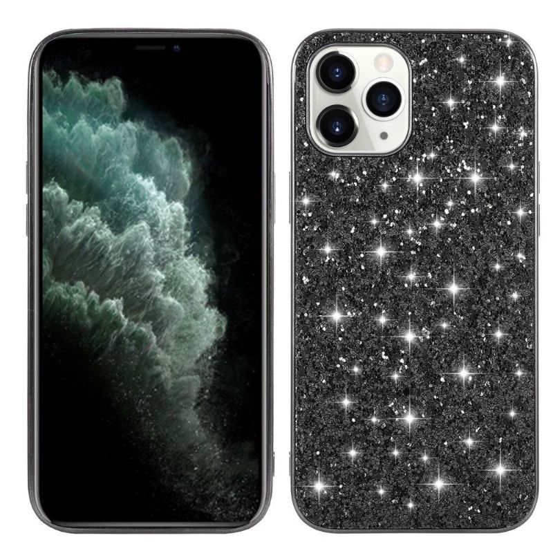 Coque iPhone 12 Pro / 12 paillettes glamour