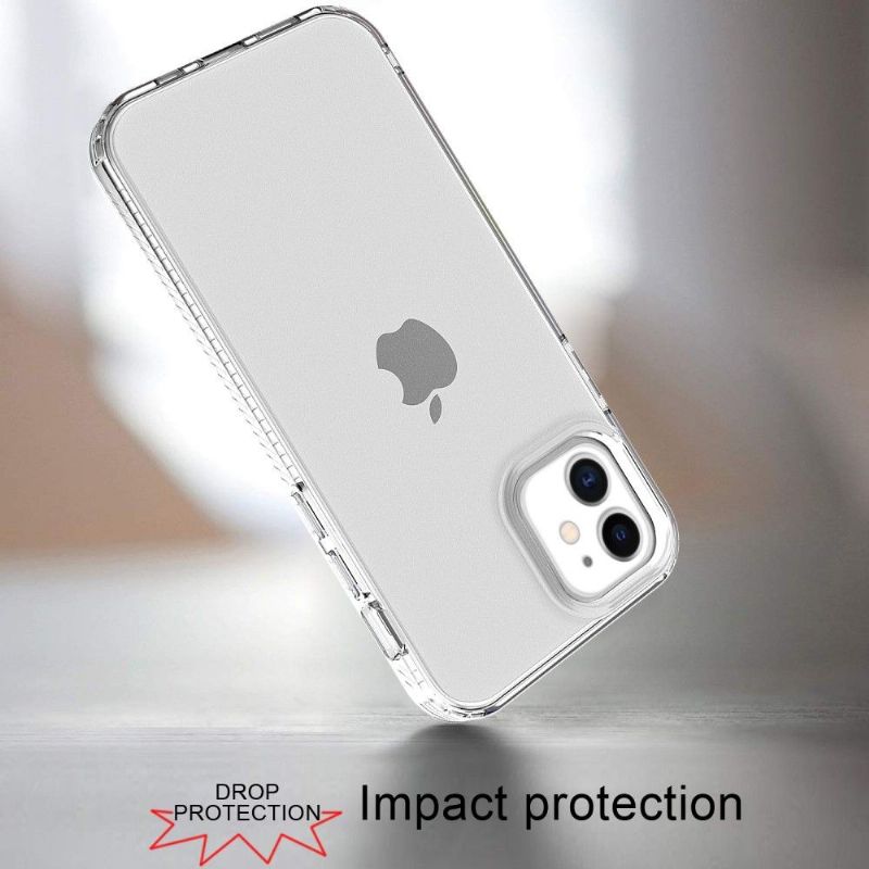 Coque iPhone 12 Pro / 12 semi transparent