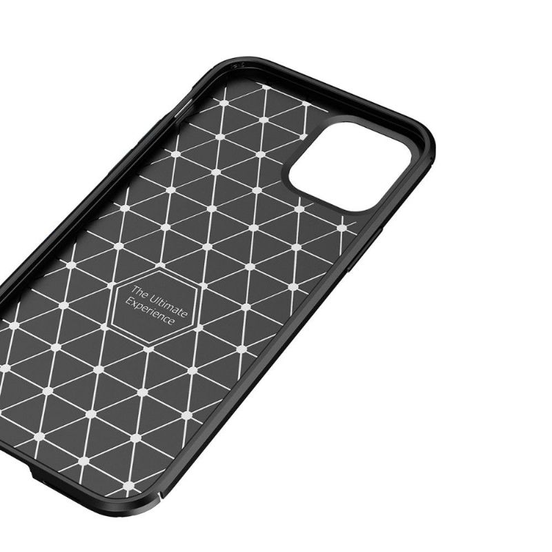 Coque iPhone 12 Pro style fibre de carbone