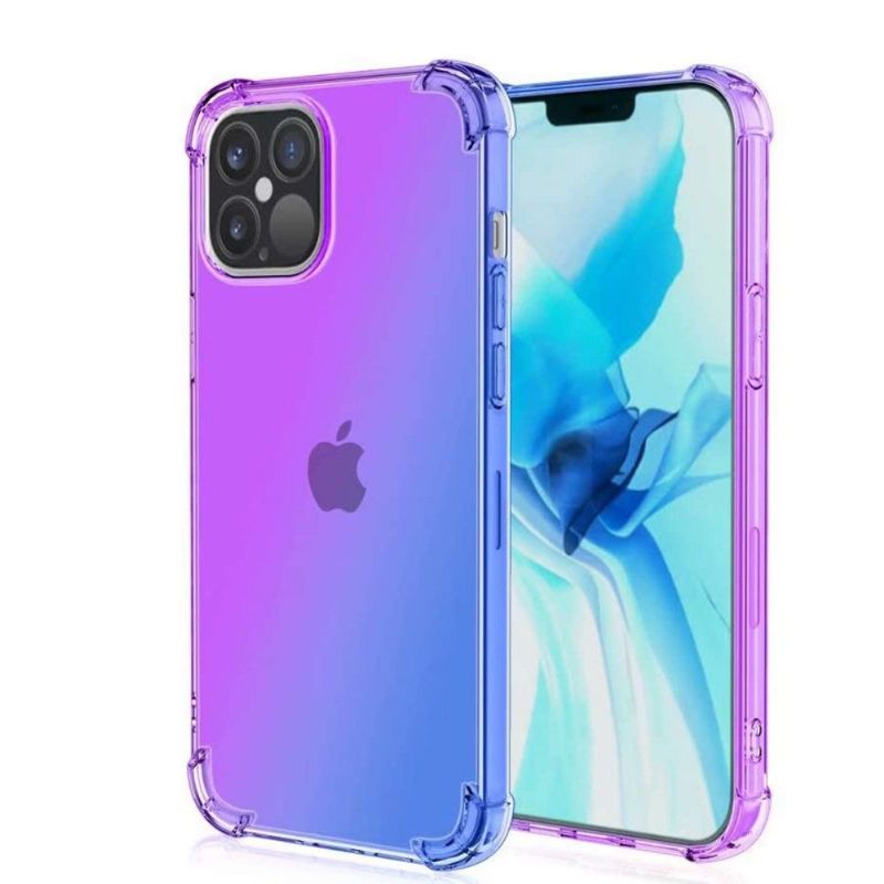 Coque iPhone 12 / 12 Pro Transparente Bicolore