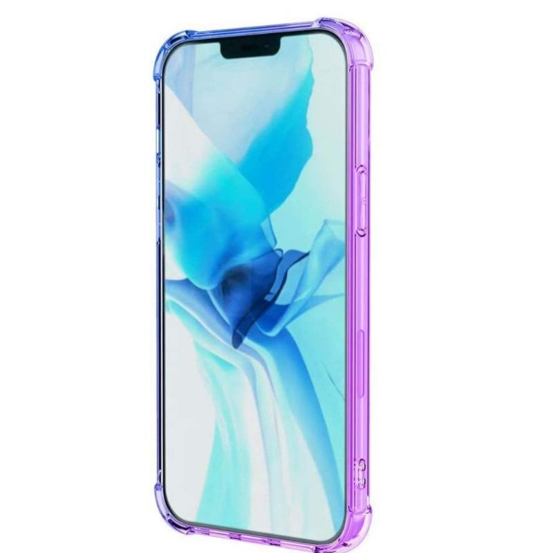 Coque iPhone 12 / 12 Pro Transparente Bicolore