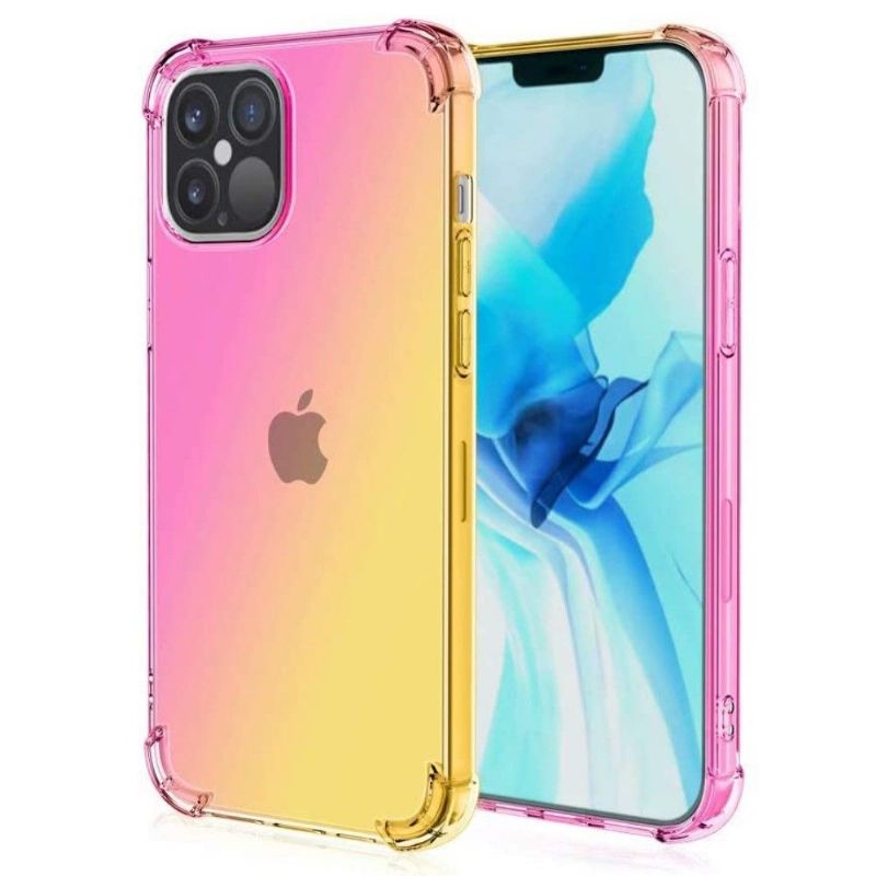 Coque iPhone 12 / 12 Pro Transparente Bicolore