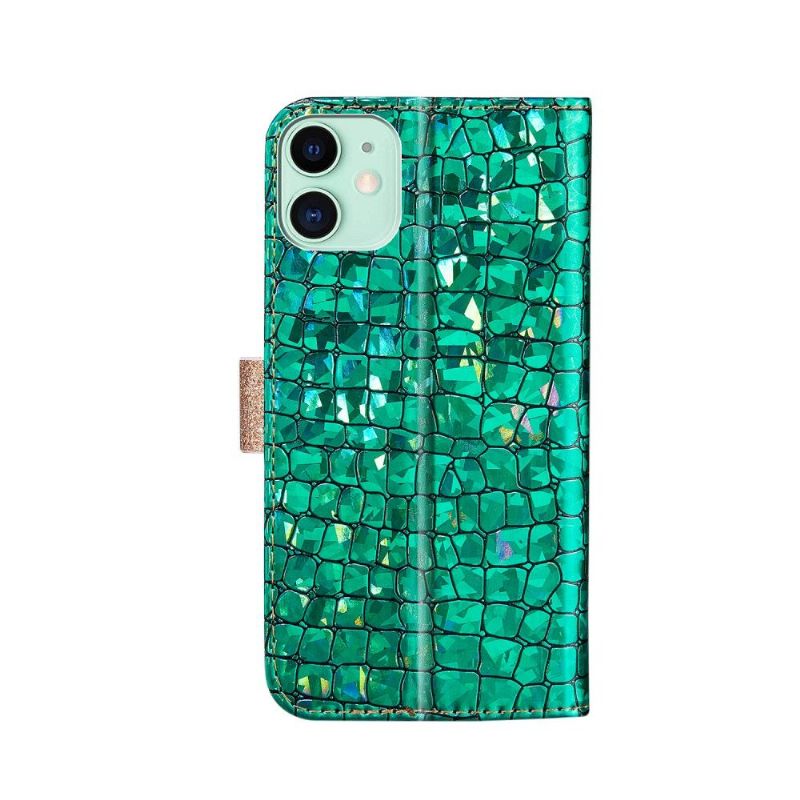 Housse iPhone 12 Pro / 12 Luxury Effet Croco