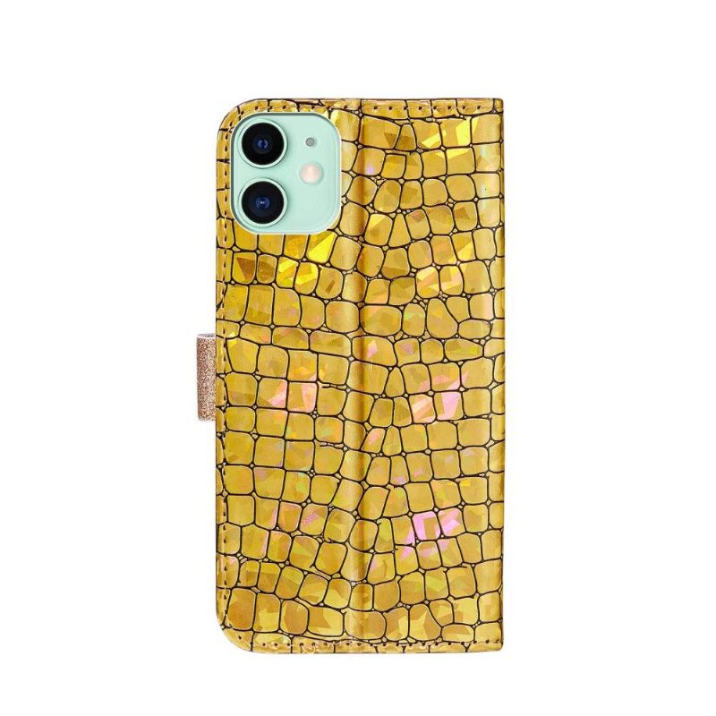 Housse iPhone 12 Pro / 12 Luxury Effet Croco