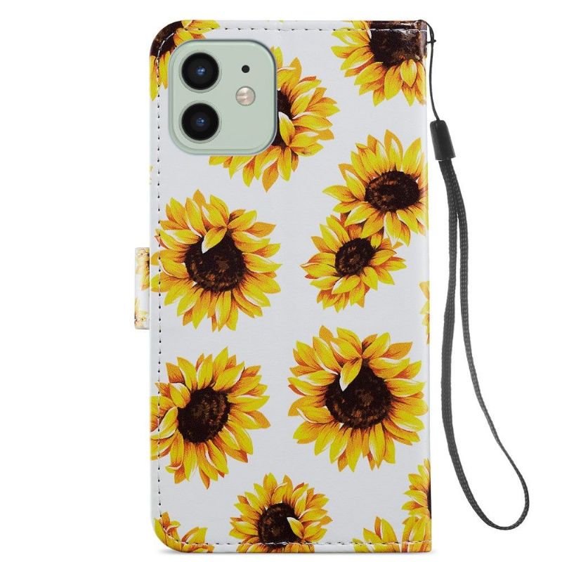 Housse iPhone 12 / 12 Pro Tournesol Fleur