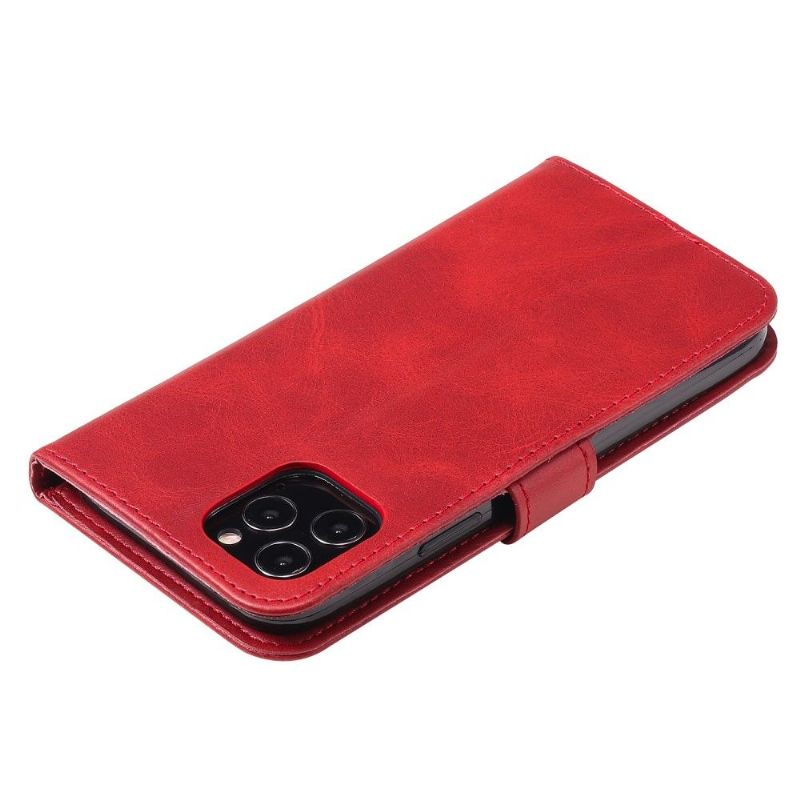 Housse iPhone 12 / 12 Pro Zipper Pocket Effet Cuir