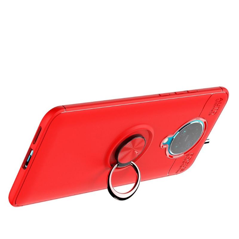 Coque Xiaomi Poco F2 Pro avec support rotatif - Rouge