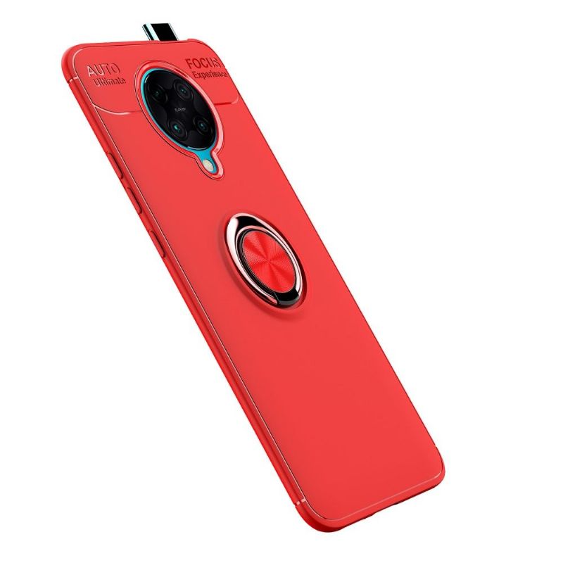 Coque Xiaomi Poco F2 Pro avec support rotatif - Rouge