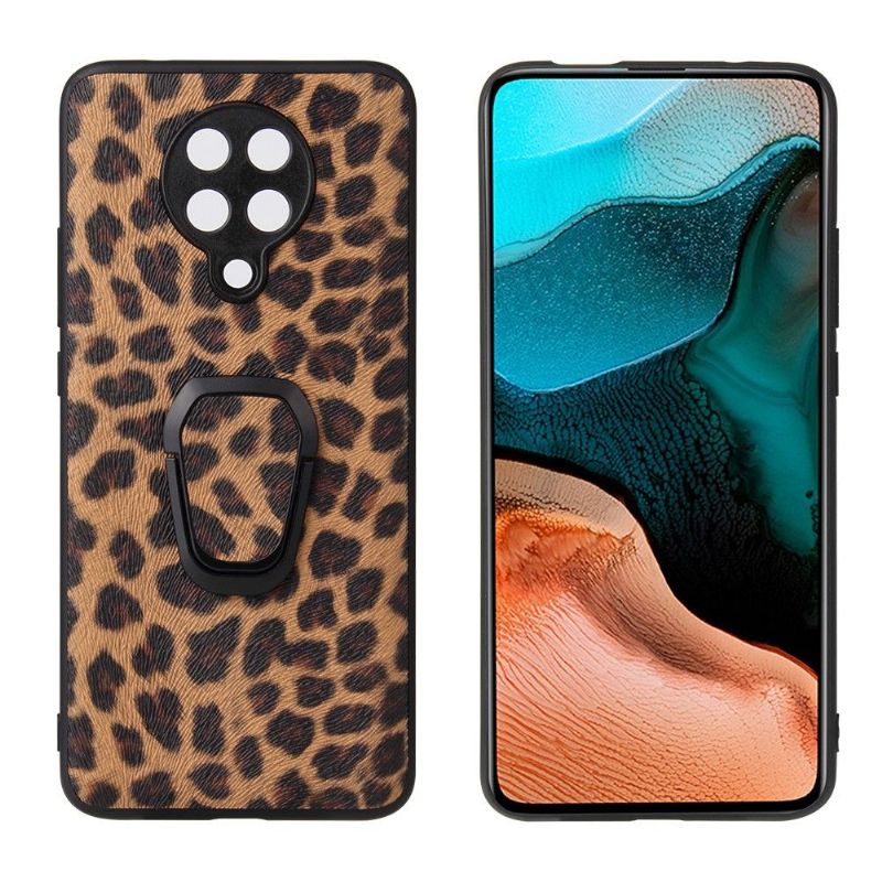 Coque Xiaomi Poco F2 Pro motif léopard avec support