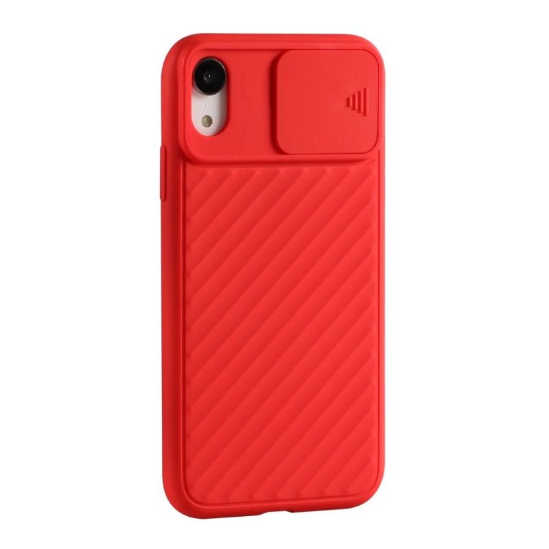 Coque iPhone XR avec cache objectif arrière