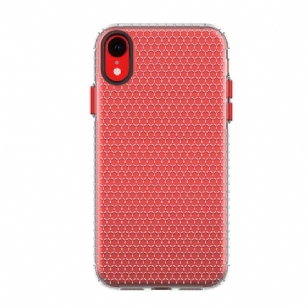 Coque iPhone XR Honeycomb Transparente