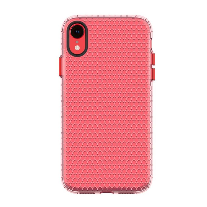 Coque iPhone XR Honeycomb Transparente