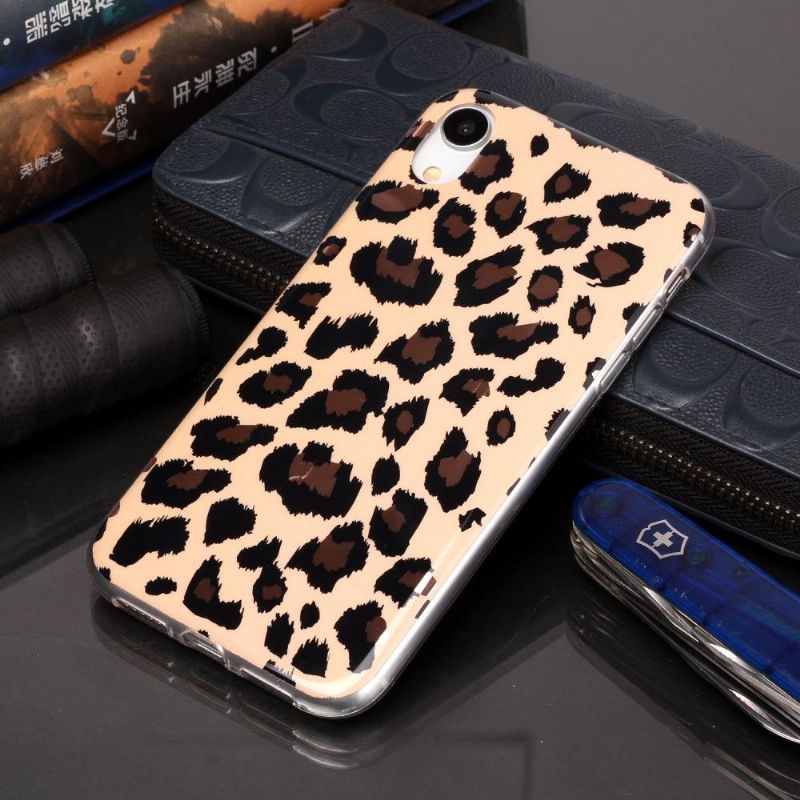 Coque iPhone XR Léopard