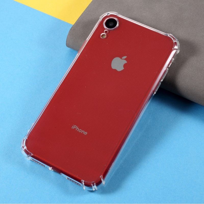 Coque iPhone XR transparente angles renforcés