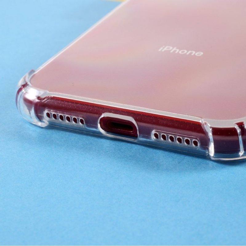 Coque iPhone XR transparente angles renforcés