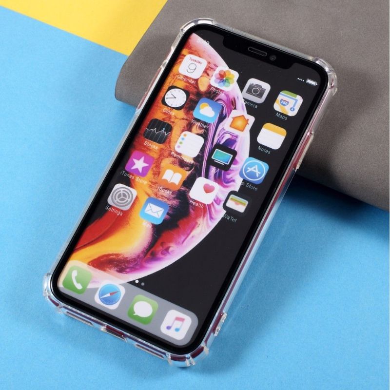 Coque iPhone XR transparente angles renforcés