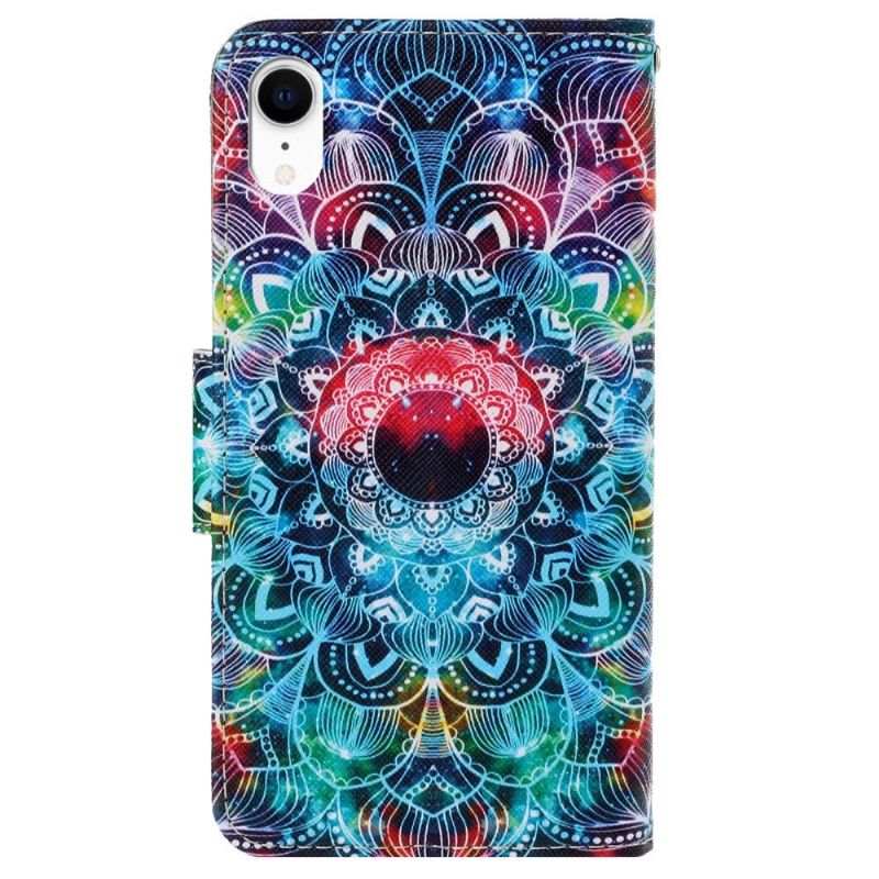 Housse iPhone XR Mandala Coloré