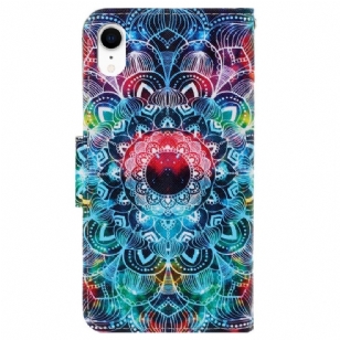 Housse iPhone XR Mandala Coloré